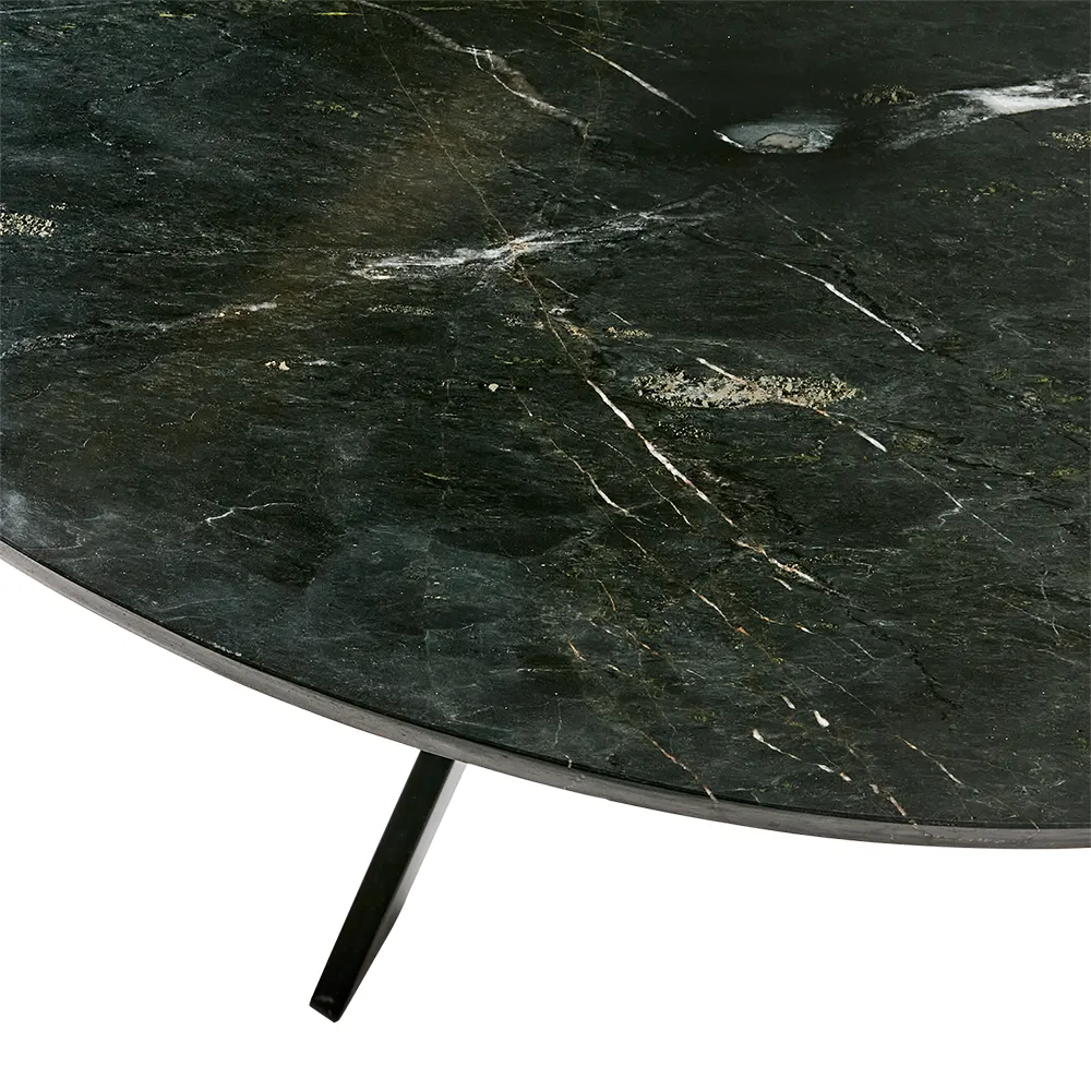  MILAN table black Ø120 cm
