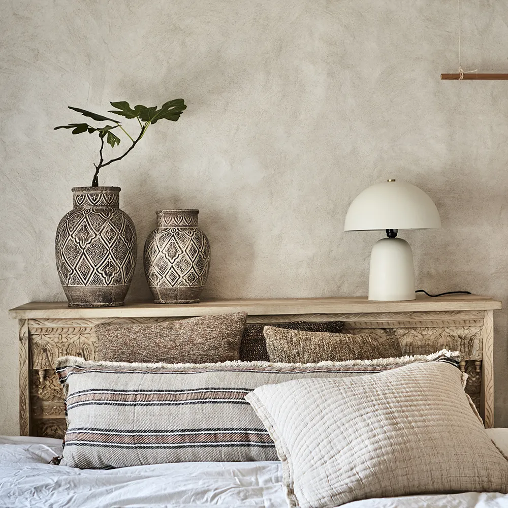 Fungi table lamp beige