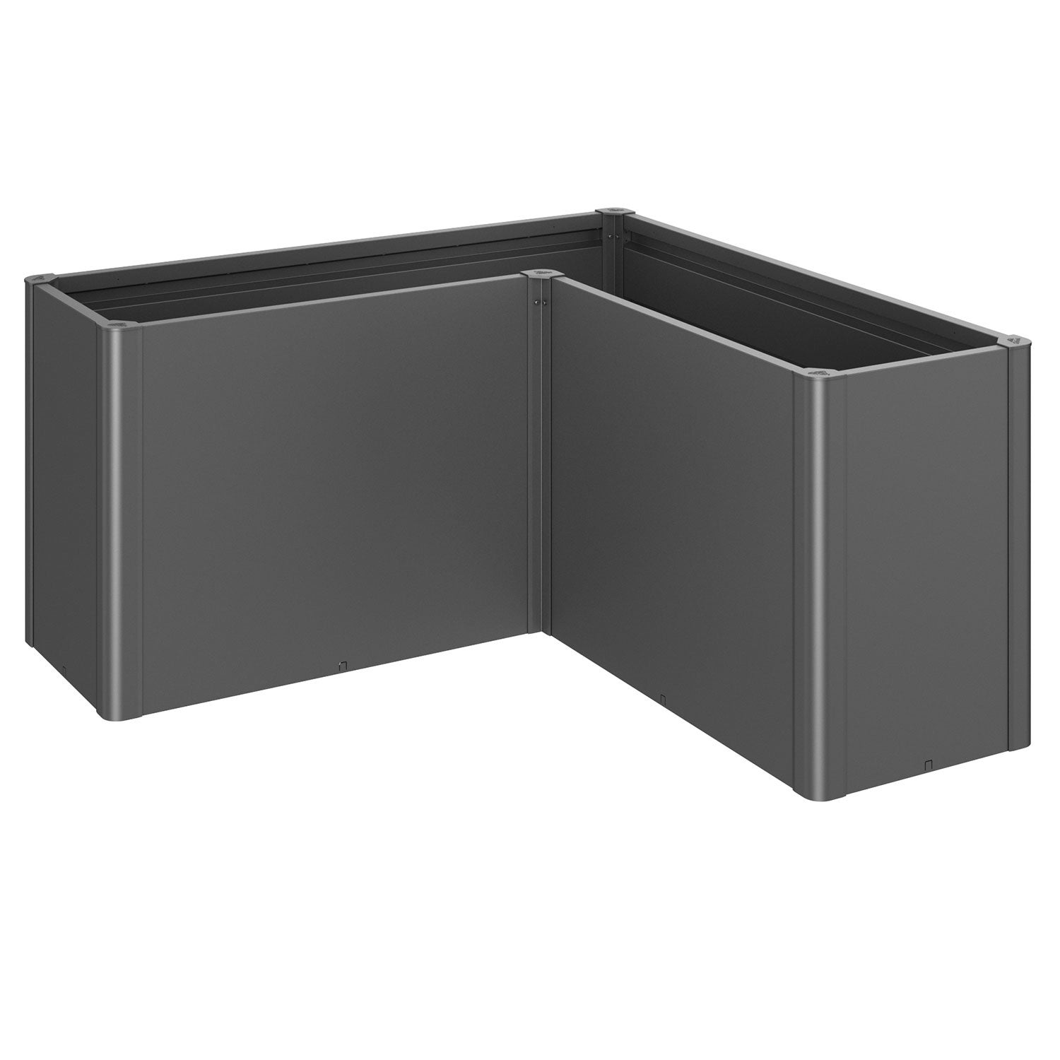 Belvedere planting bed maxi size l150 metallic dark grey Biohort