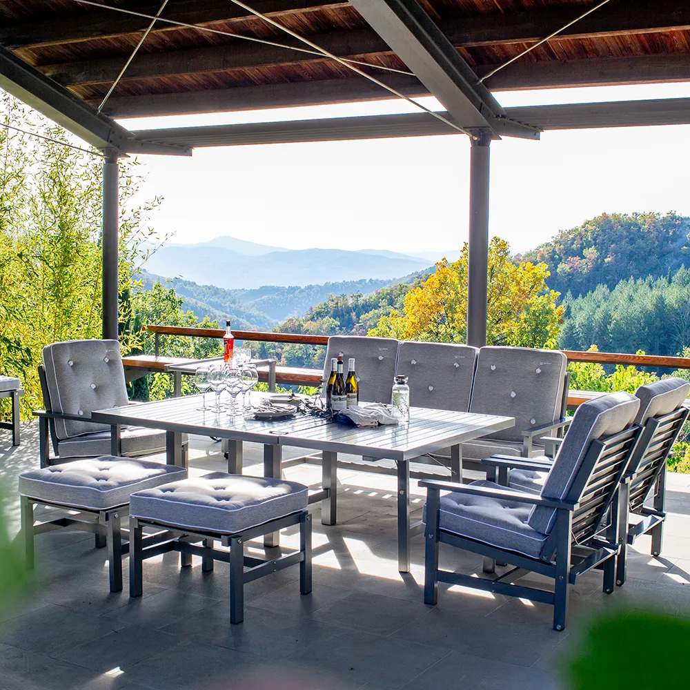 Table 80X142 Cm H72 Grey