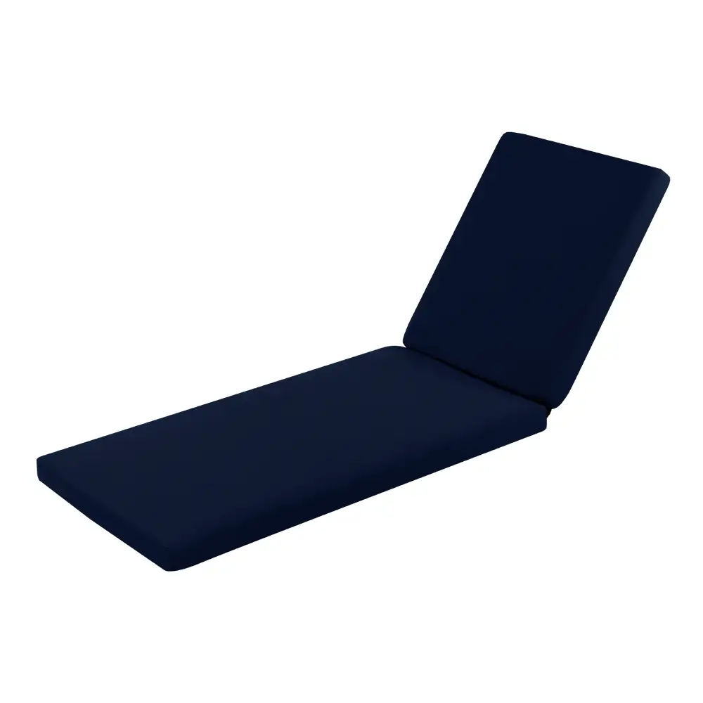 Bålamöllan sun lounger cushion blue