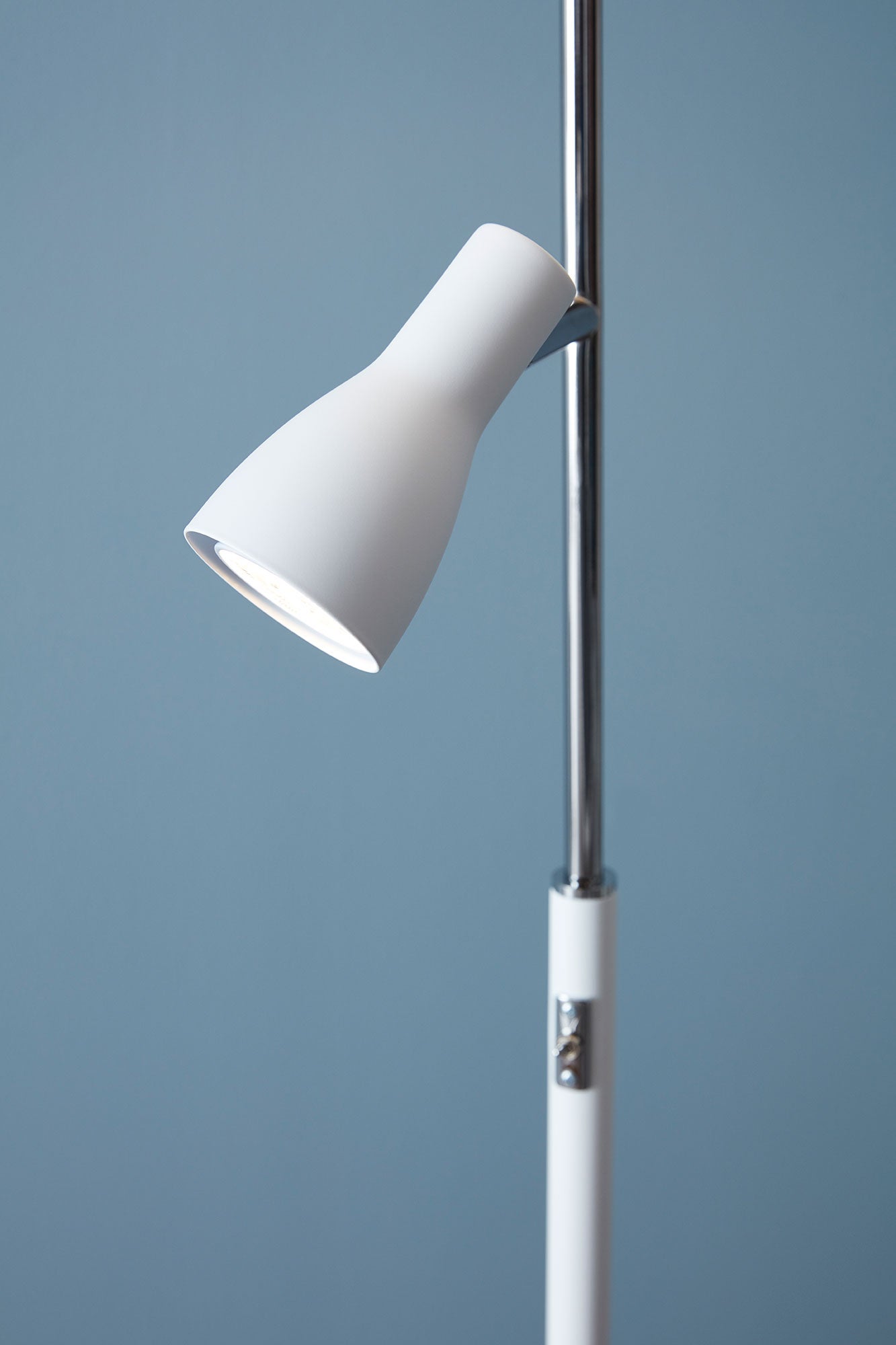 Costello Floor Lamp Matt Black E27+Mr16 Incl Light Source Excl Textile Shade