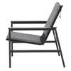 Soro armchair Black / Teddy ant