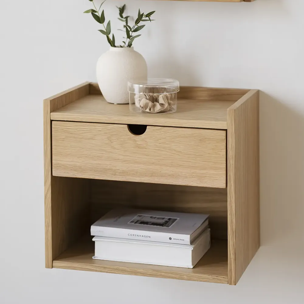 Hillmond bedside table oak