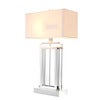 Table Lamp Arlington Crystal Nickel