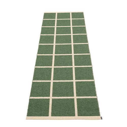 Woven Rug Criss Leaf 70x225 cm