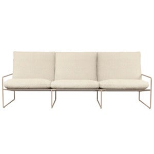 Desert 3-seater sofa Cashmere/Off-white