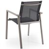 Delia stacking chair khaki/textilene