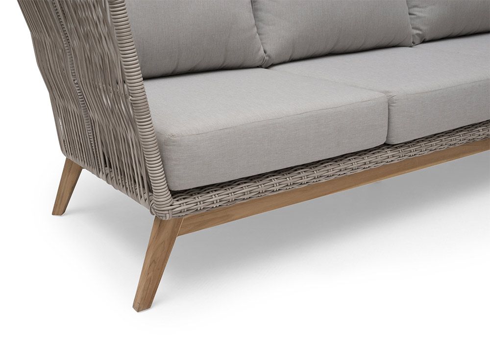 Himmelsnäs Corner Sofa Teak/Beige