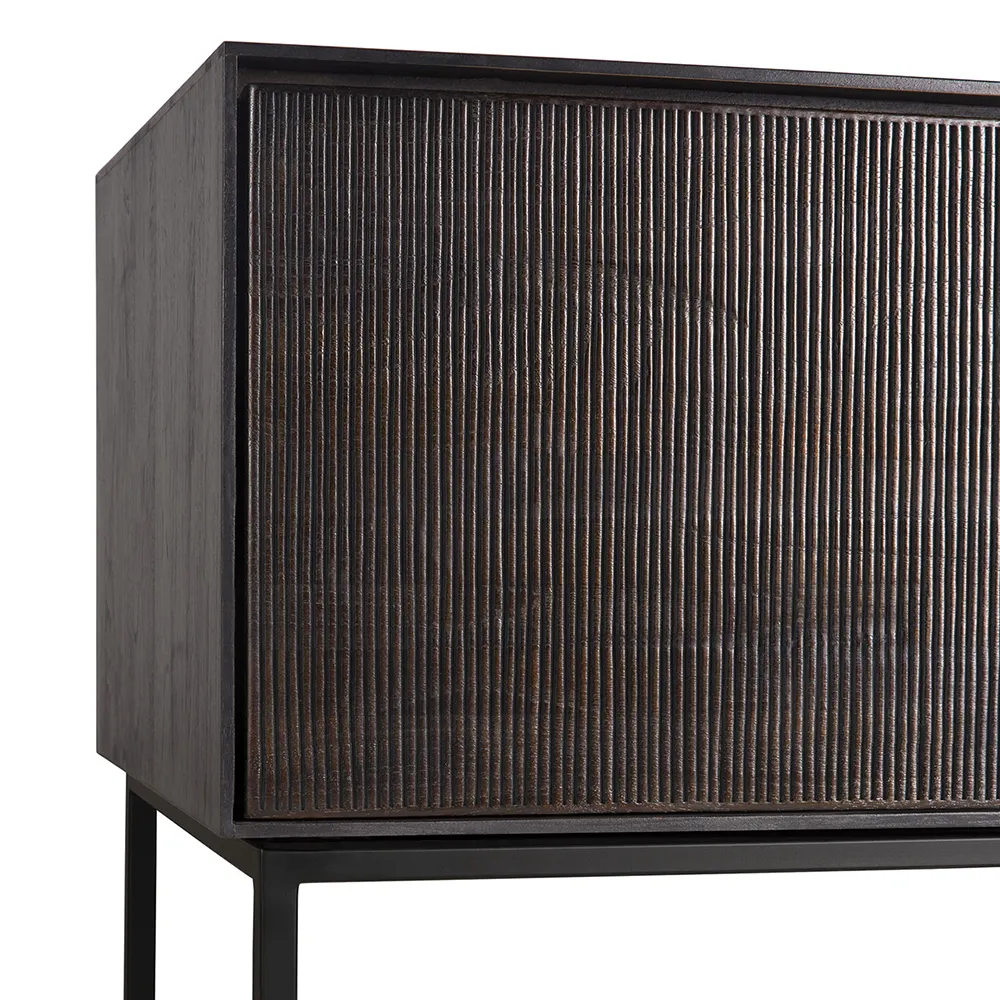 Grooves TV cupboard 45x162 cm