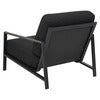Lyra armchair Black / Teddy black