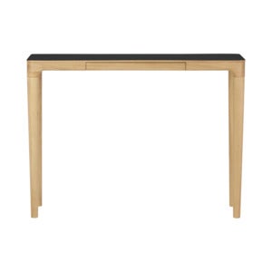 Heart'n'Soul Relief table 110x30x82 Oak/Black