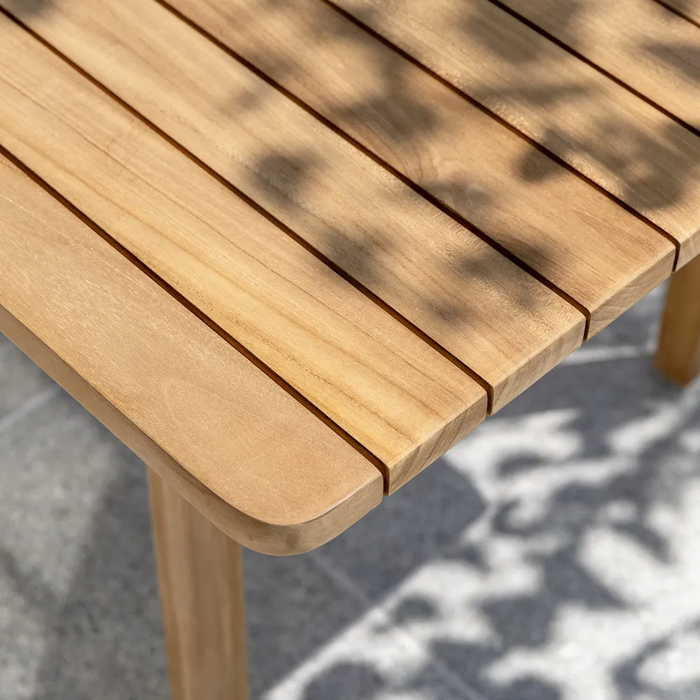 Tobias teak table 205x91 cm