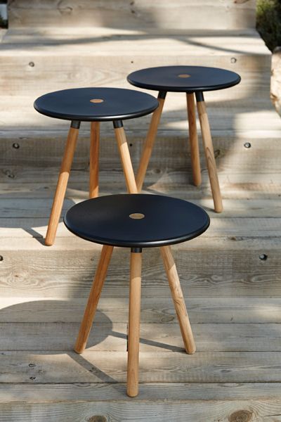 Area Side Table/Pallet Lava Grey