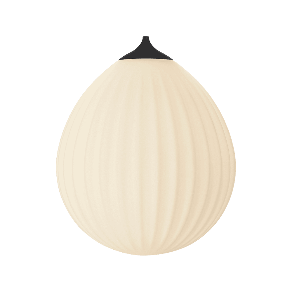 Around the World Lampshade Ø35 cm White/Black