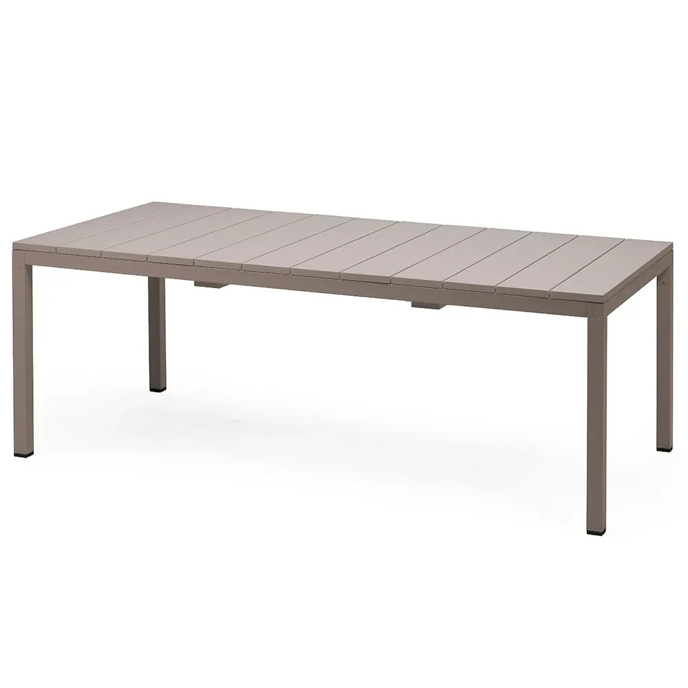 Rio Dining table 210/280x100cm Tortora