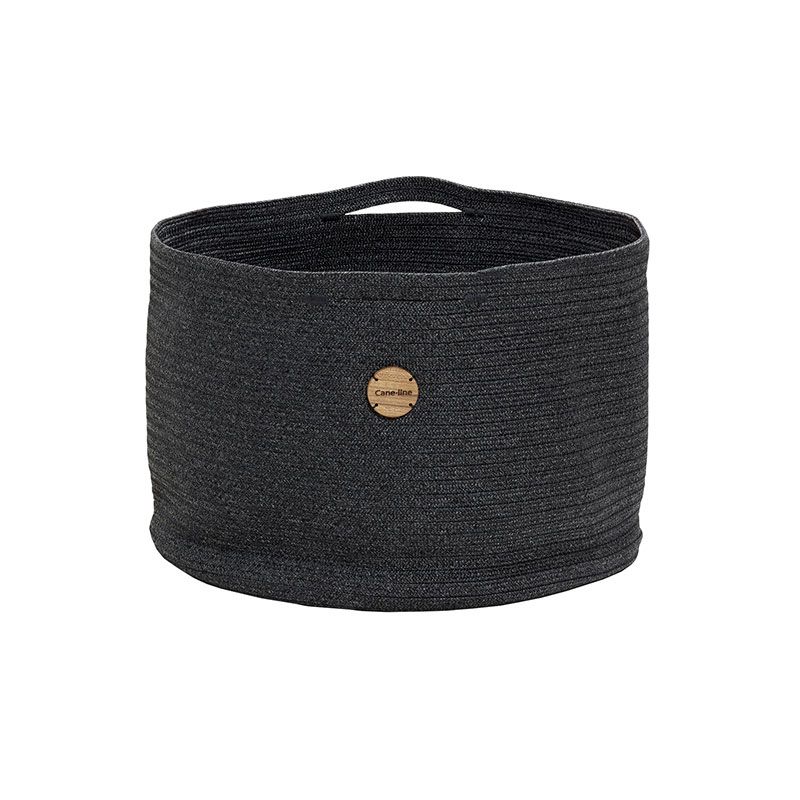 Soft Rope Basket 50 Cm Dark Grey