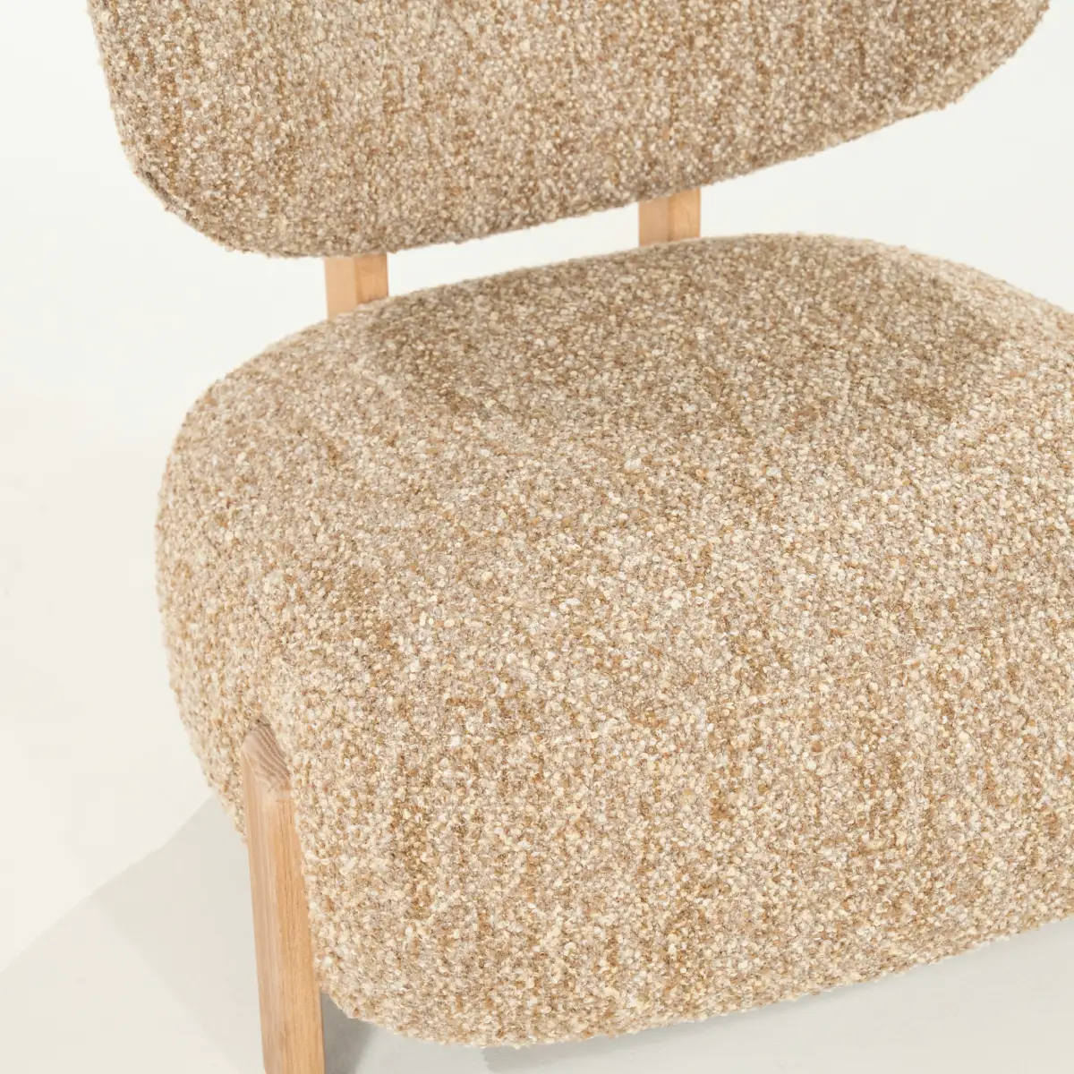 Reza natural Armchair - taupe Bay