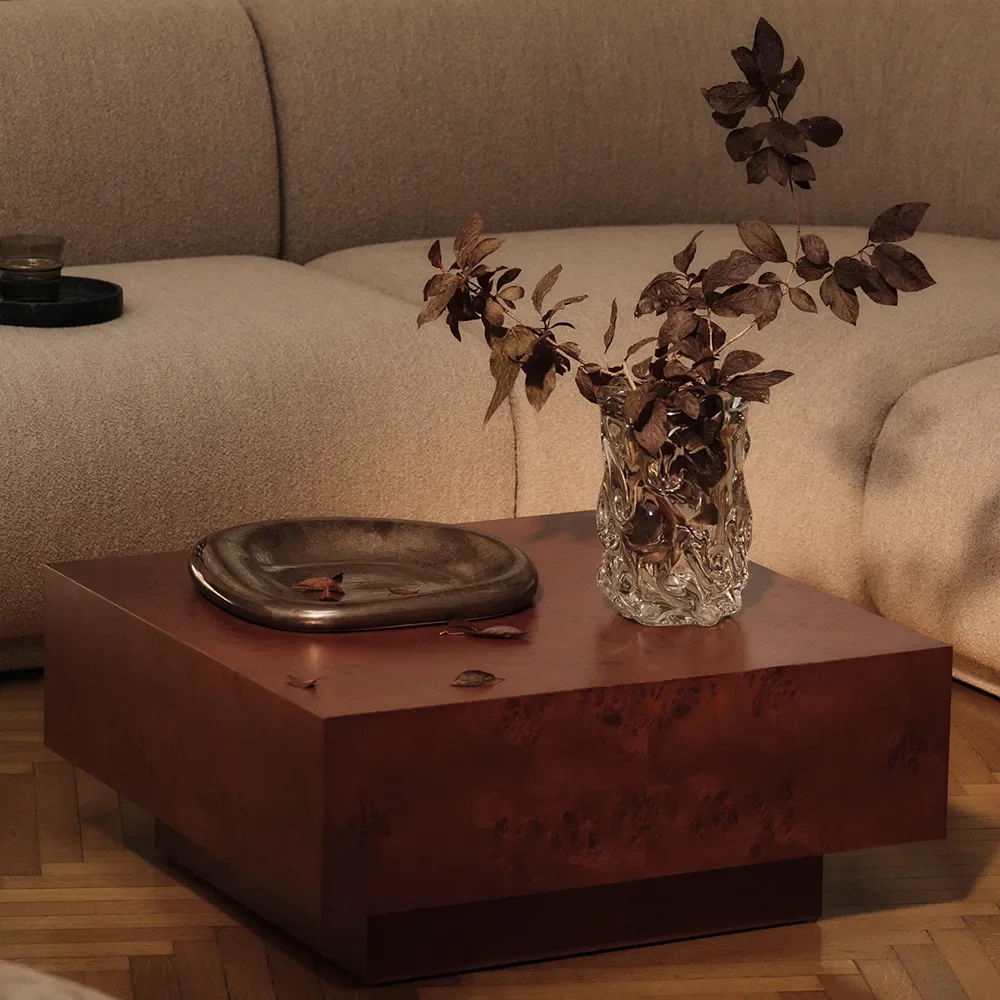 Mouth-Blown Vase Virelle H 24 cm