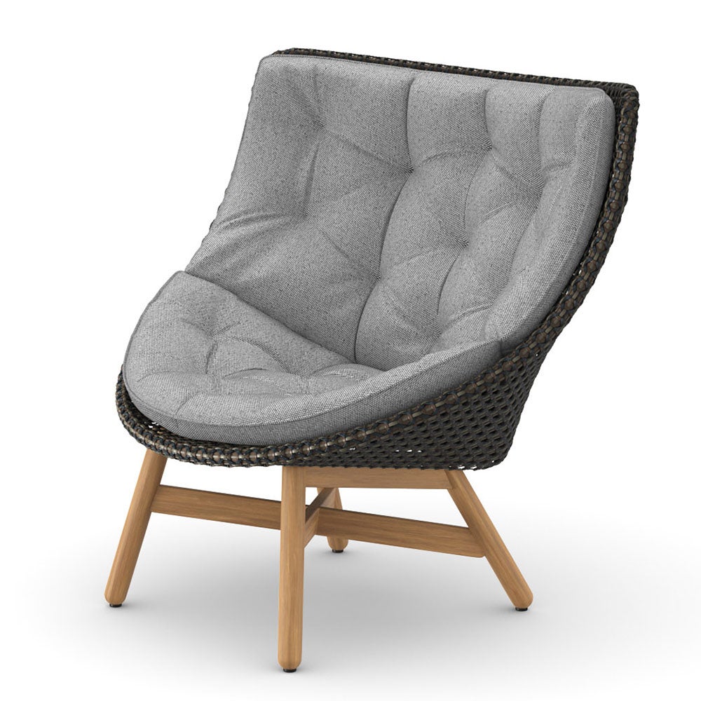 Mbrace lounge armchair high ARABICA