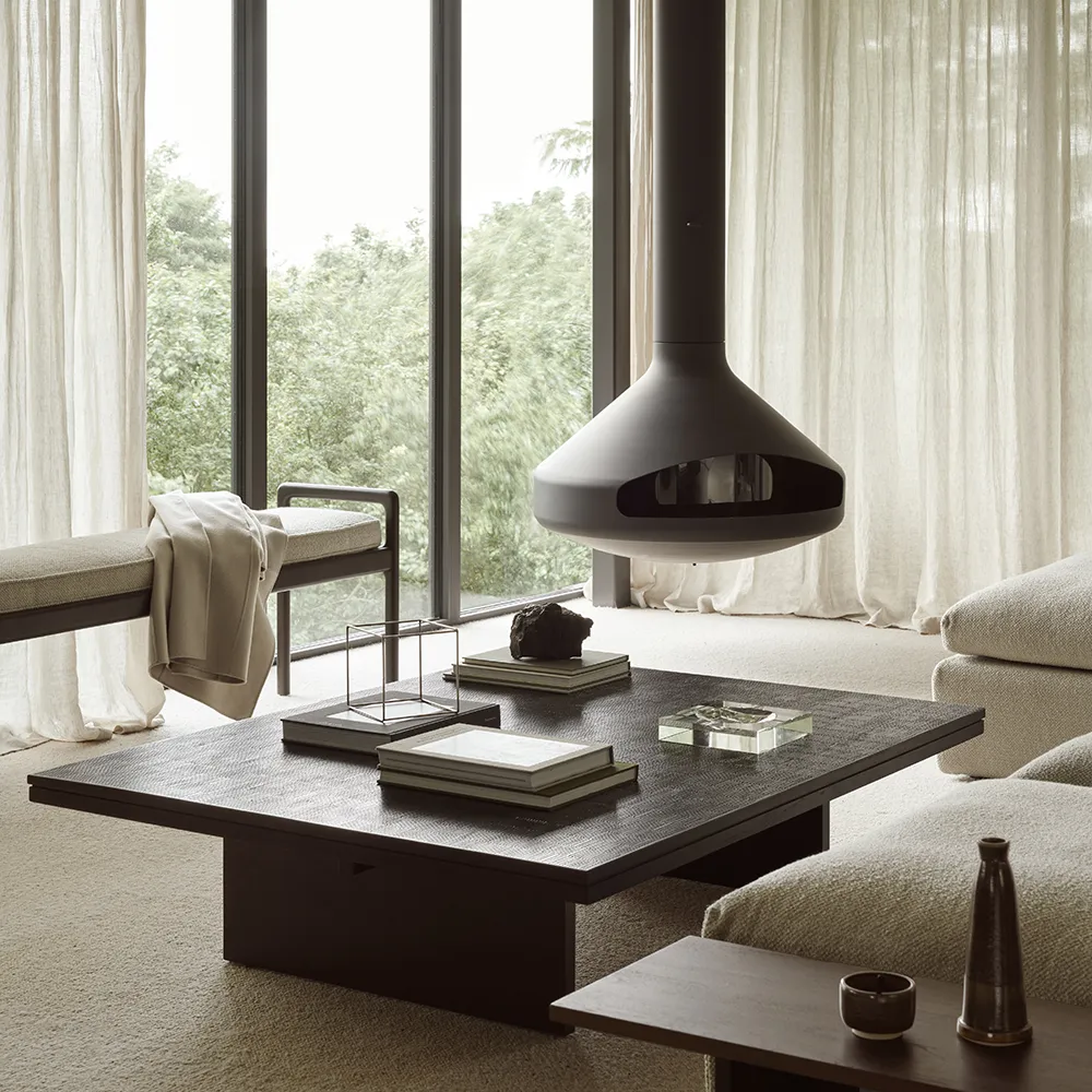 Jack bench mahogany/off white