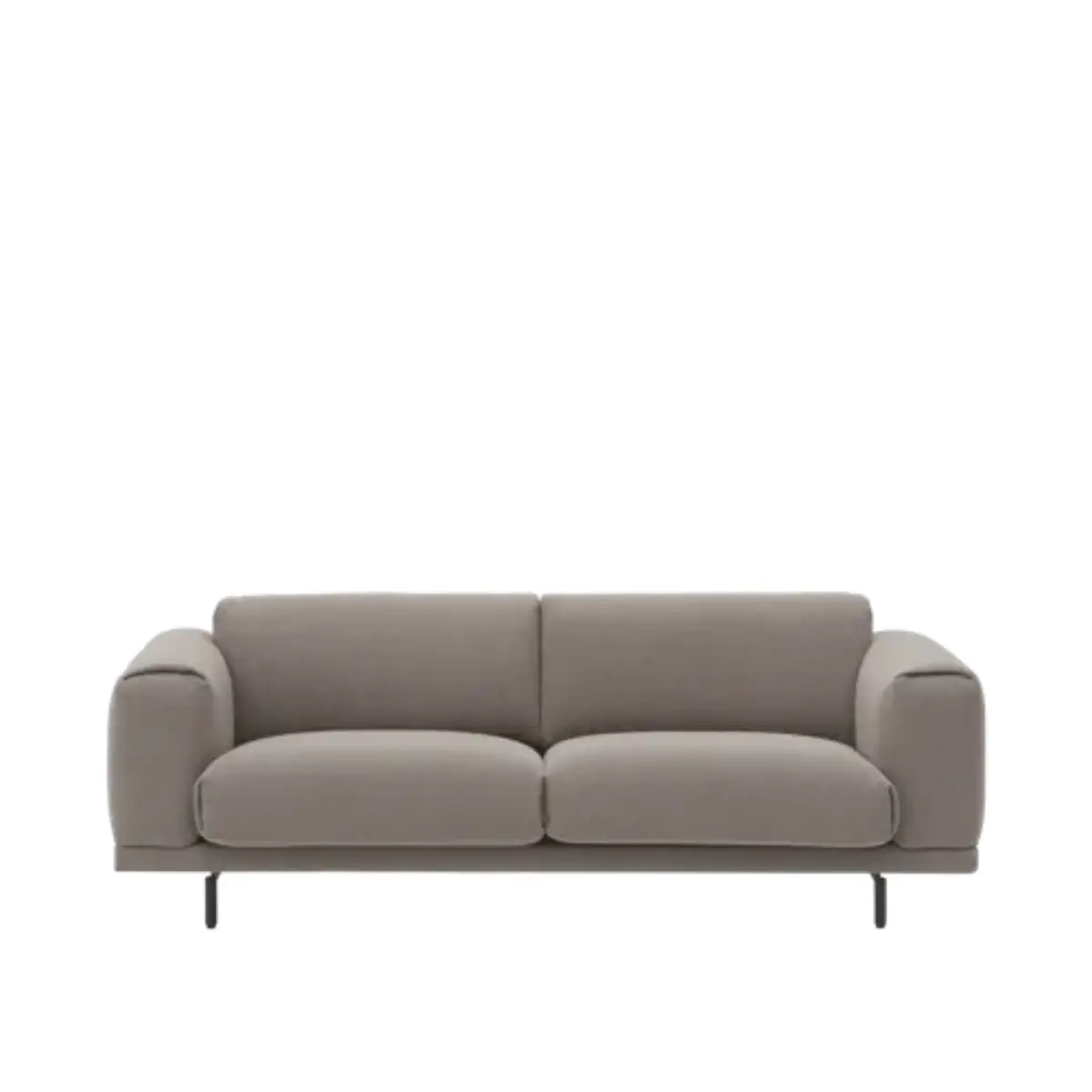 Rest Sofa 3-Seater - Hearth 6 / Black