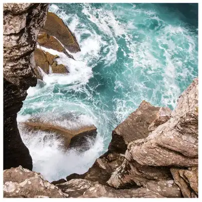 Wall decor Raw Nature Portugal 100x100 cm