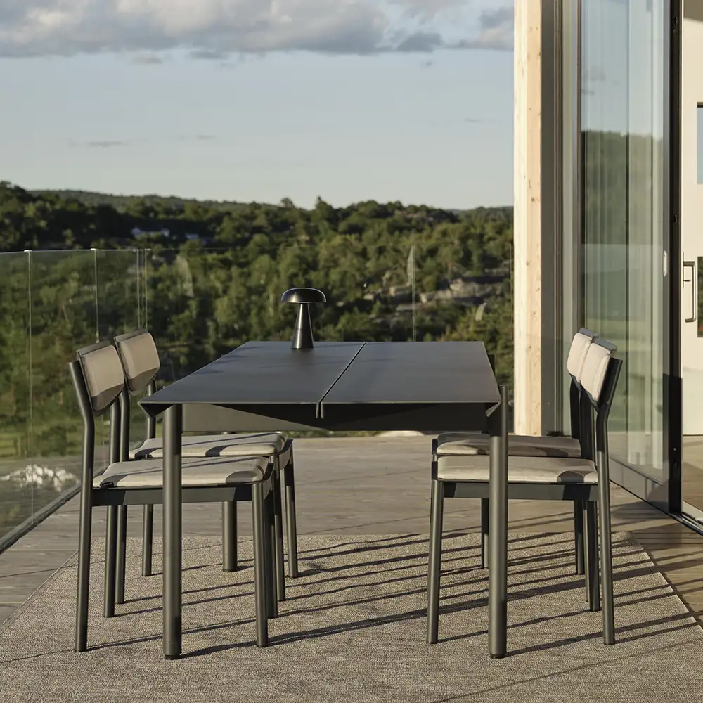 B45 dining table 90x180 cm anthracite