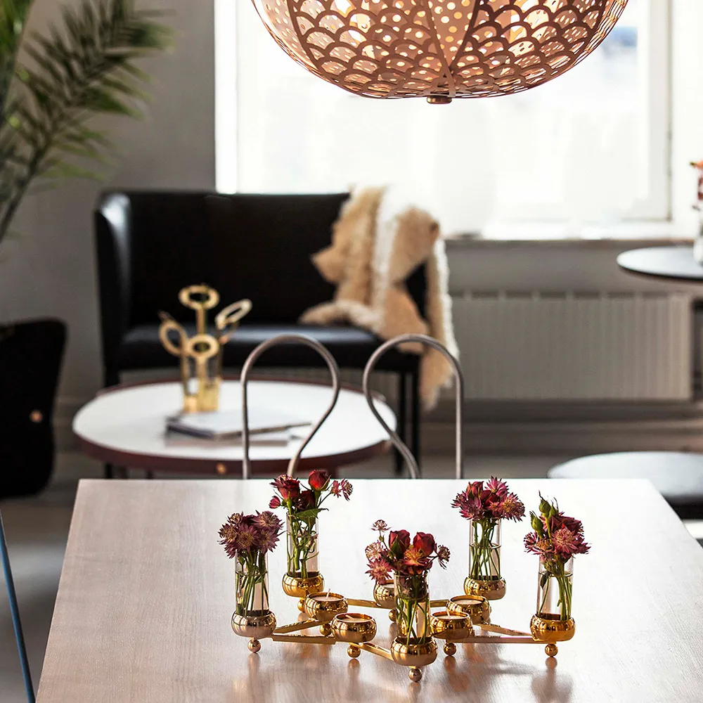 Candle Holder Constella Large Brass