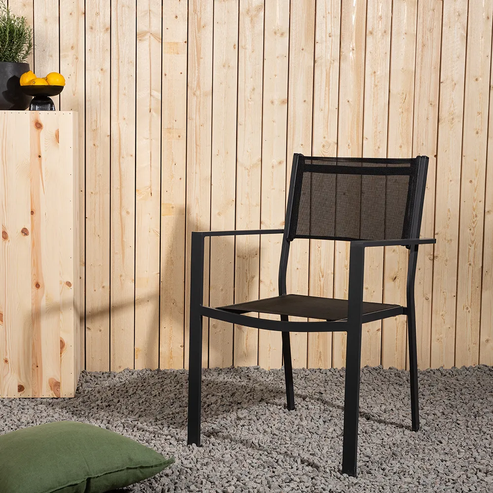 Copacabana Dining Chair Black 2-pack