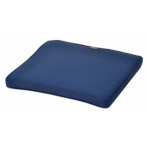 Canyon seat cushion 45x43 cm textured blue