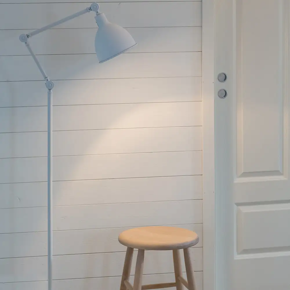 Bazar floor lamp H147cm Sand white