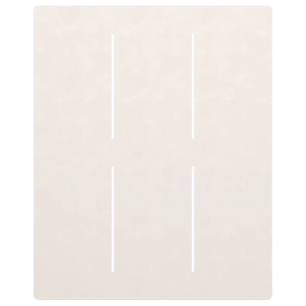 AVANTI table top aluminum white