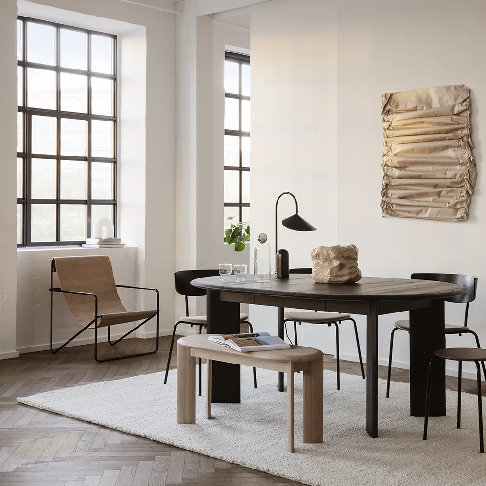 Desert Lounge Chair Black/Sand