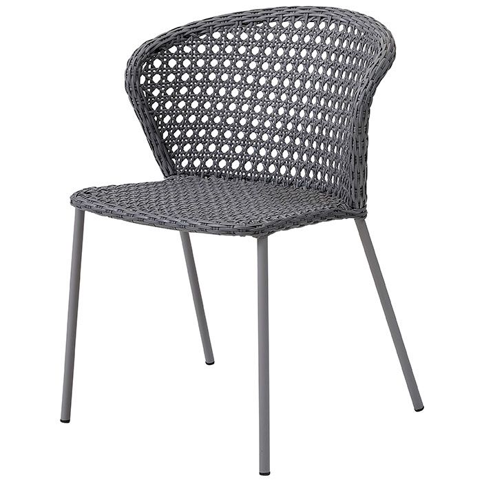 Lean Stackable chair Grey