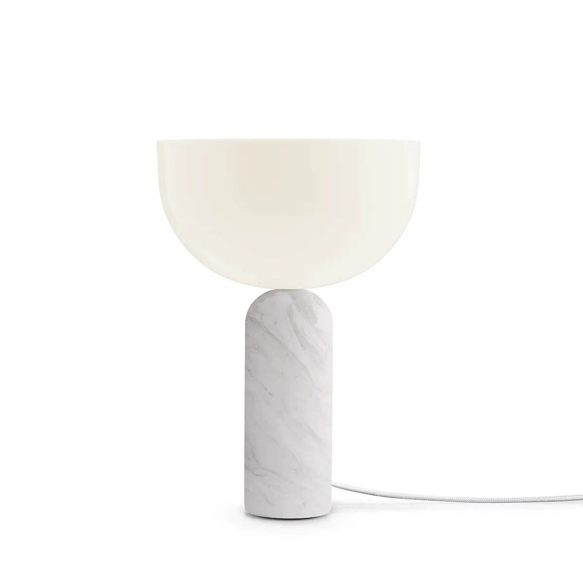 Kizu Table Lamp Small White Marble EU