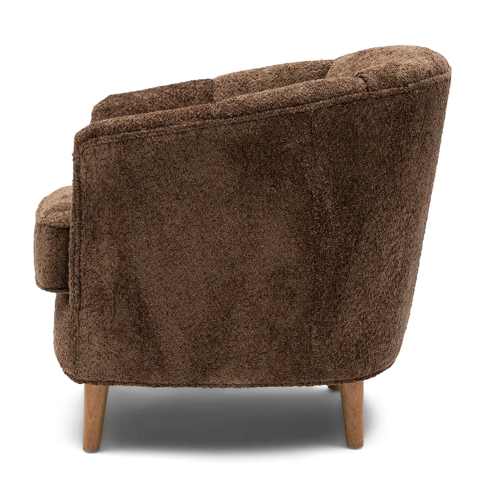 Armchair Rue Royale Umber Brown