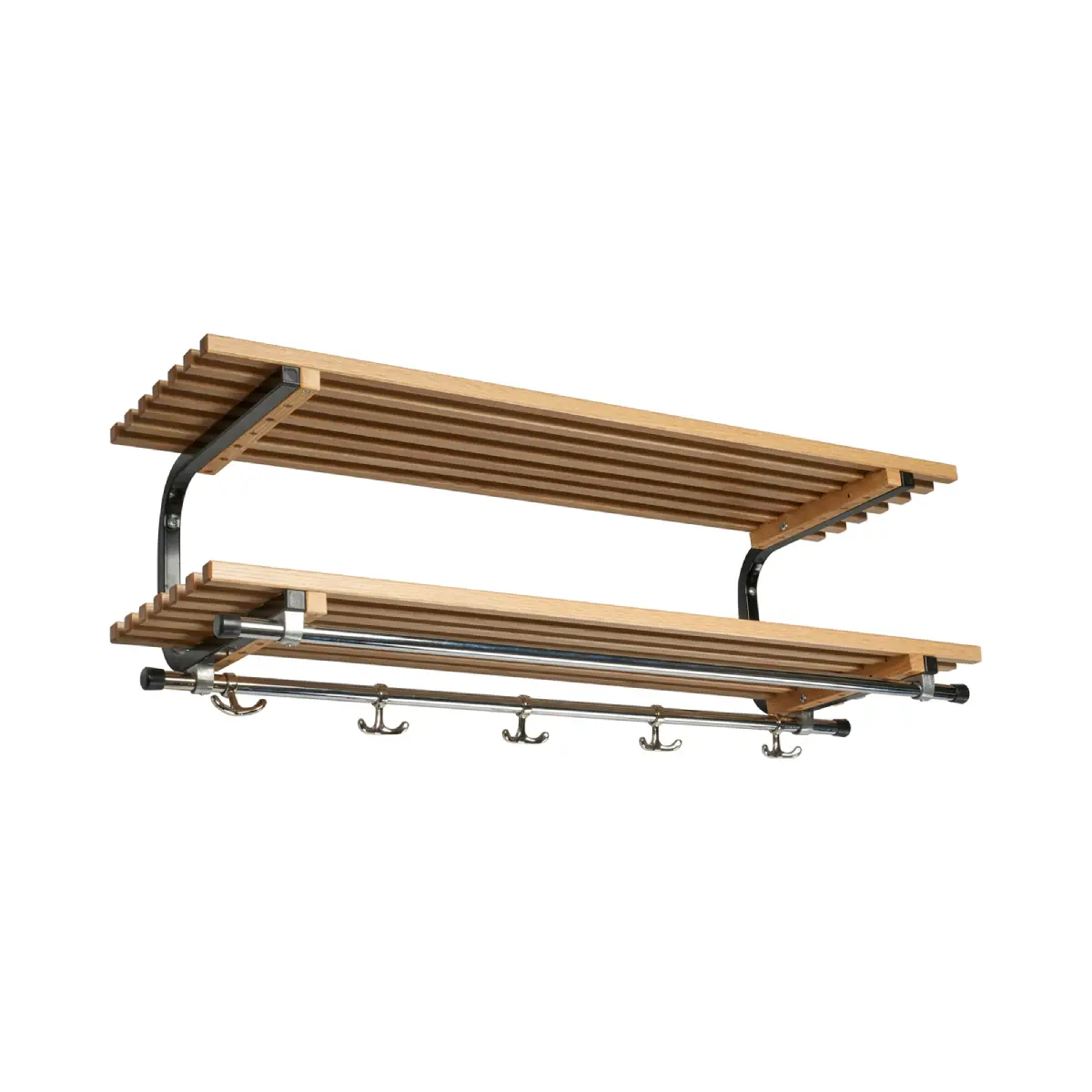 Sara Hat shelf 100 cm Oak Black