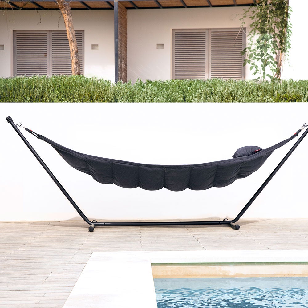 Headdemock superb sahara incl. pillow &amp; stand black