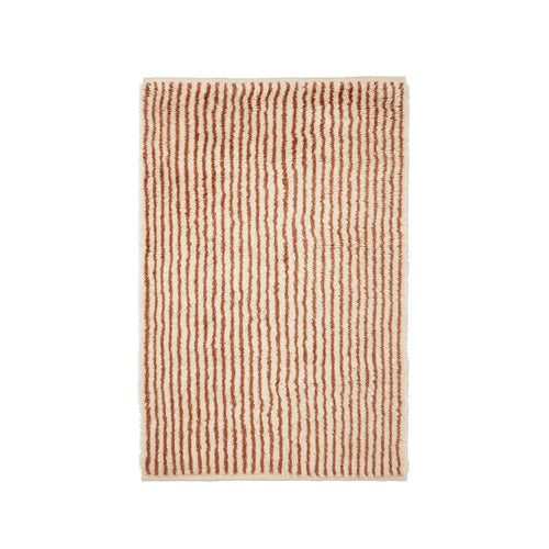 Kami Knotted Rug 120x180 cm - Off-white/Red Brown