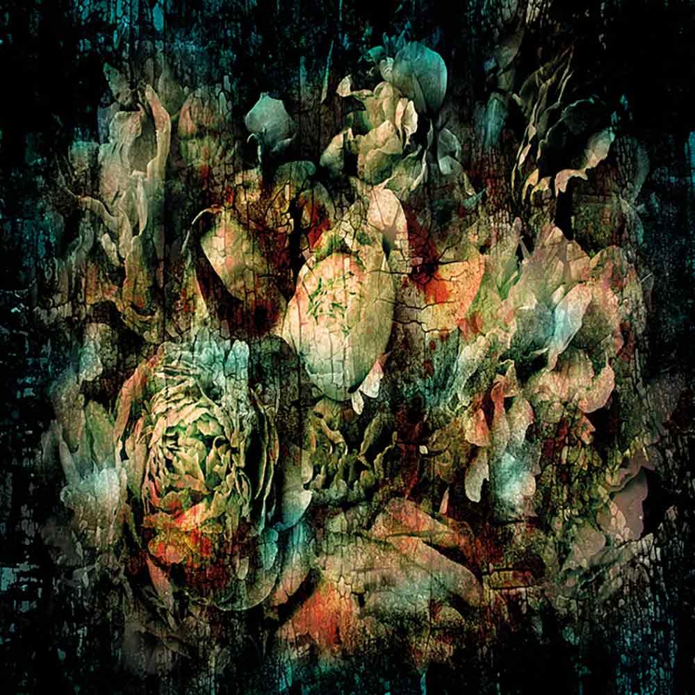 Wall decor Botanical Abstract 100 X 100 Cm