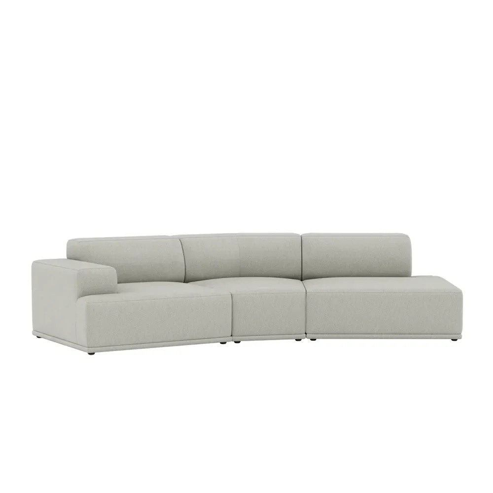 Connect Soft Modular Sofa / 3-Seater - Configuration 5 - Clay 12