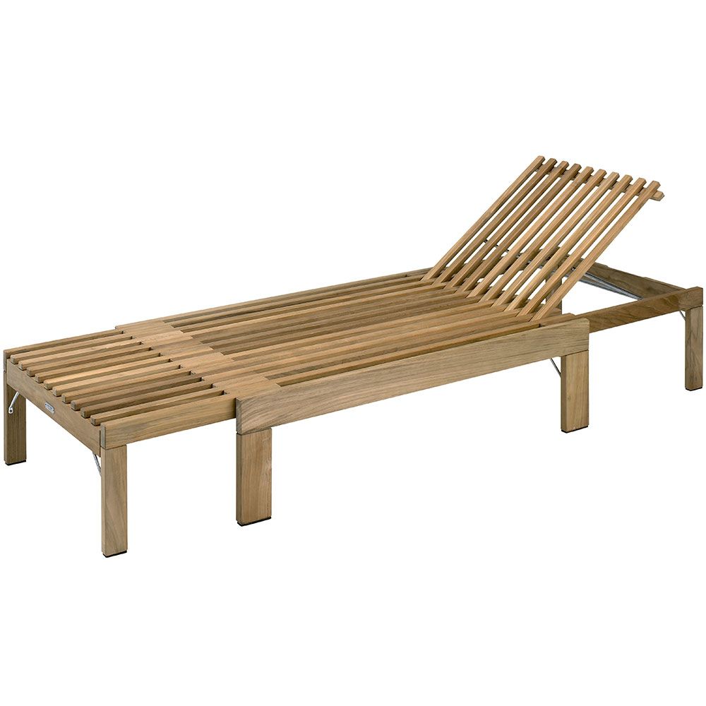 Riviera Sunbed Teak