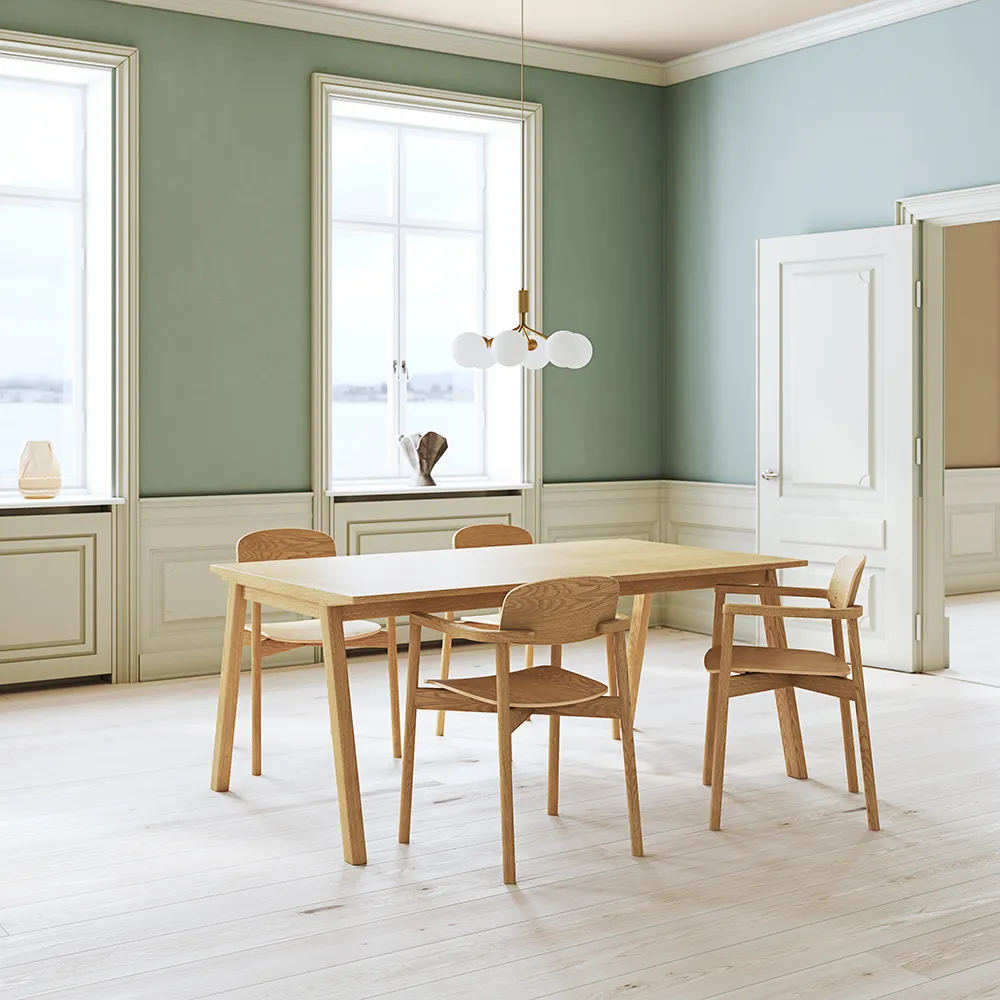 SM842 Dining Chair Lacquered Oak