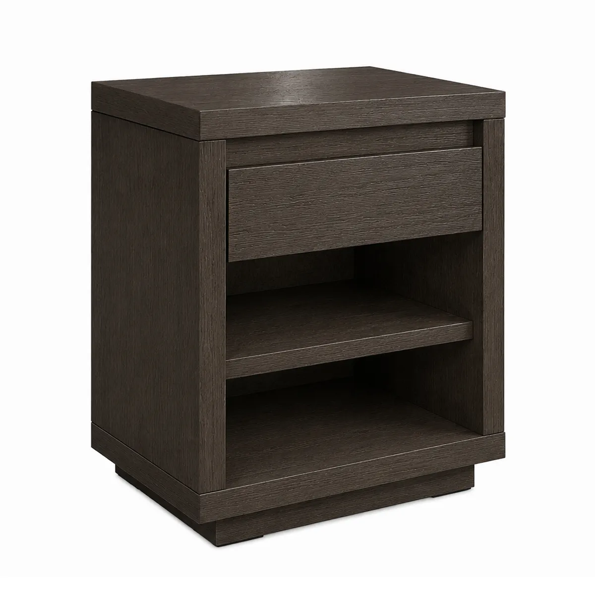 Bedside Table Hunter in Oak US brown