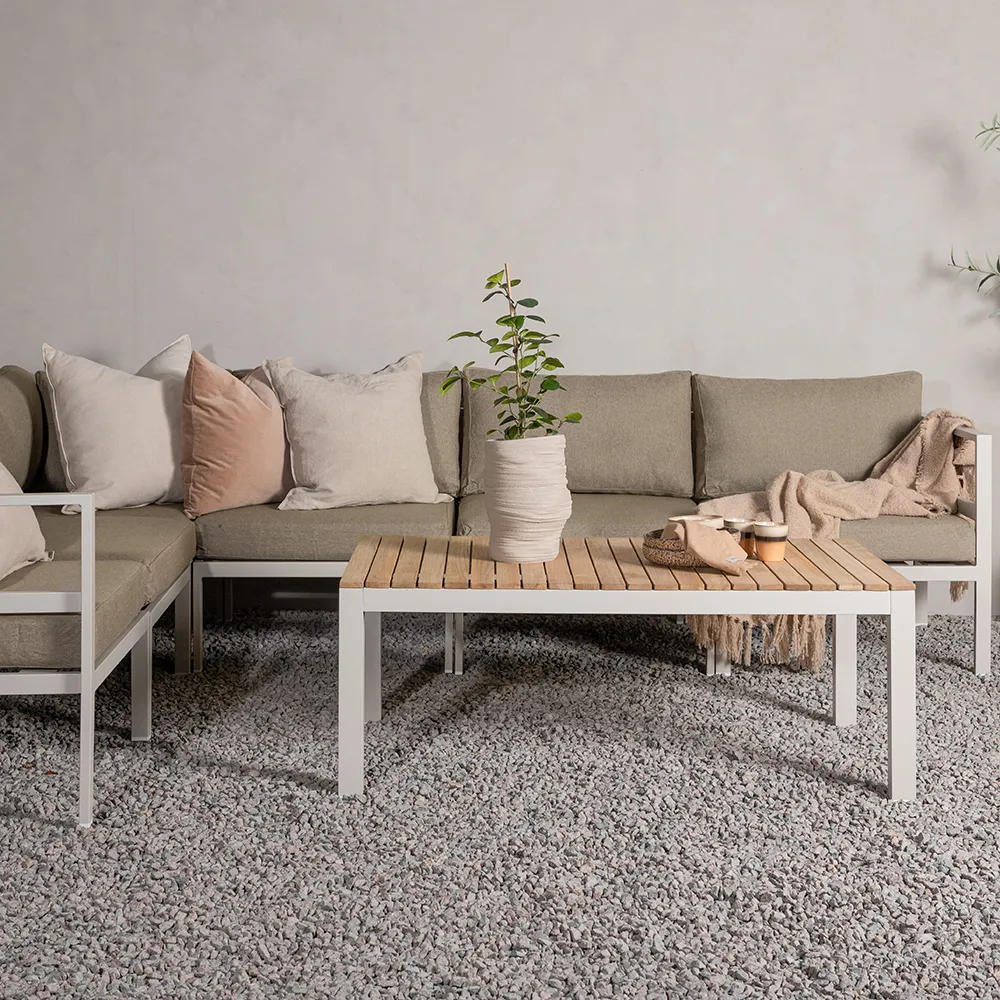 Brasilia coffee table 120x70 cm Beige