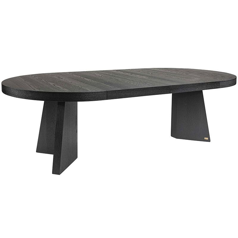 Trent Extendable Dining Table 130-250X130 Cm Black