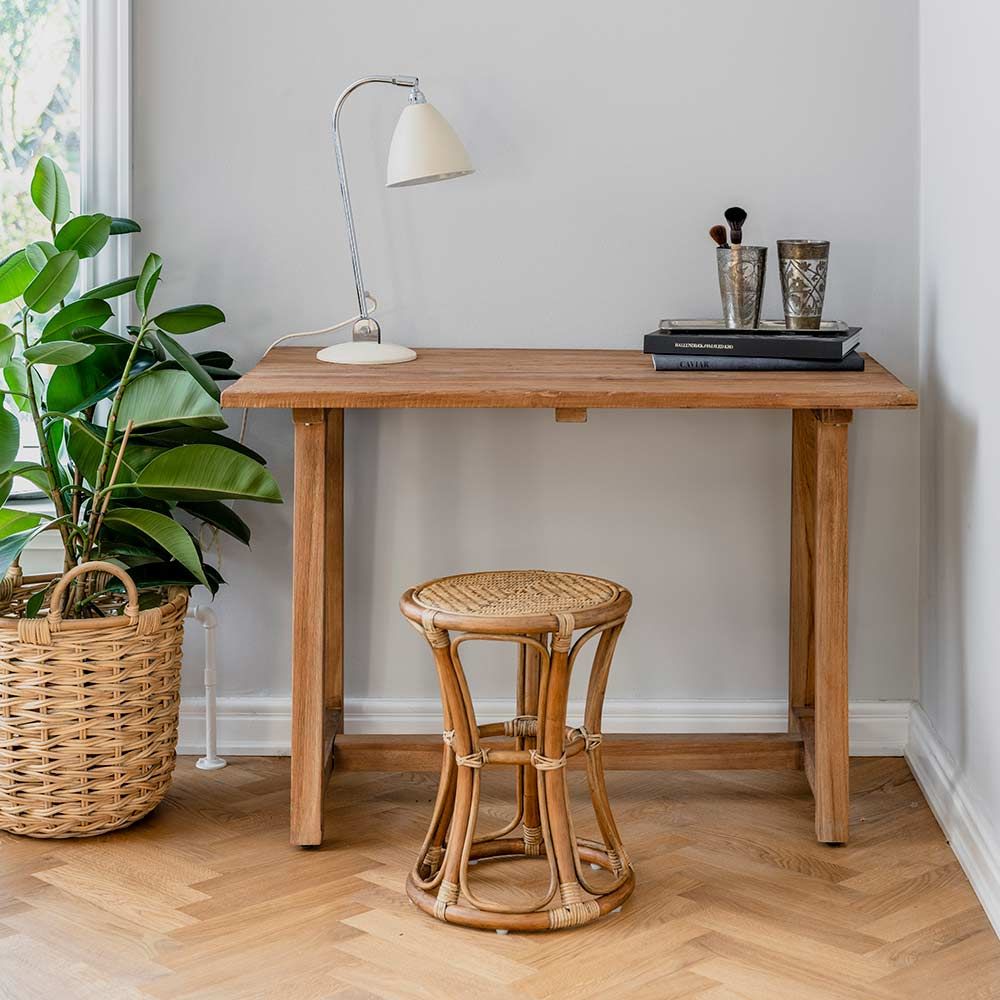 Bella Stool Rattan Antique