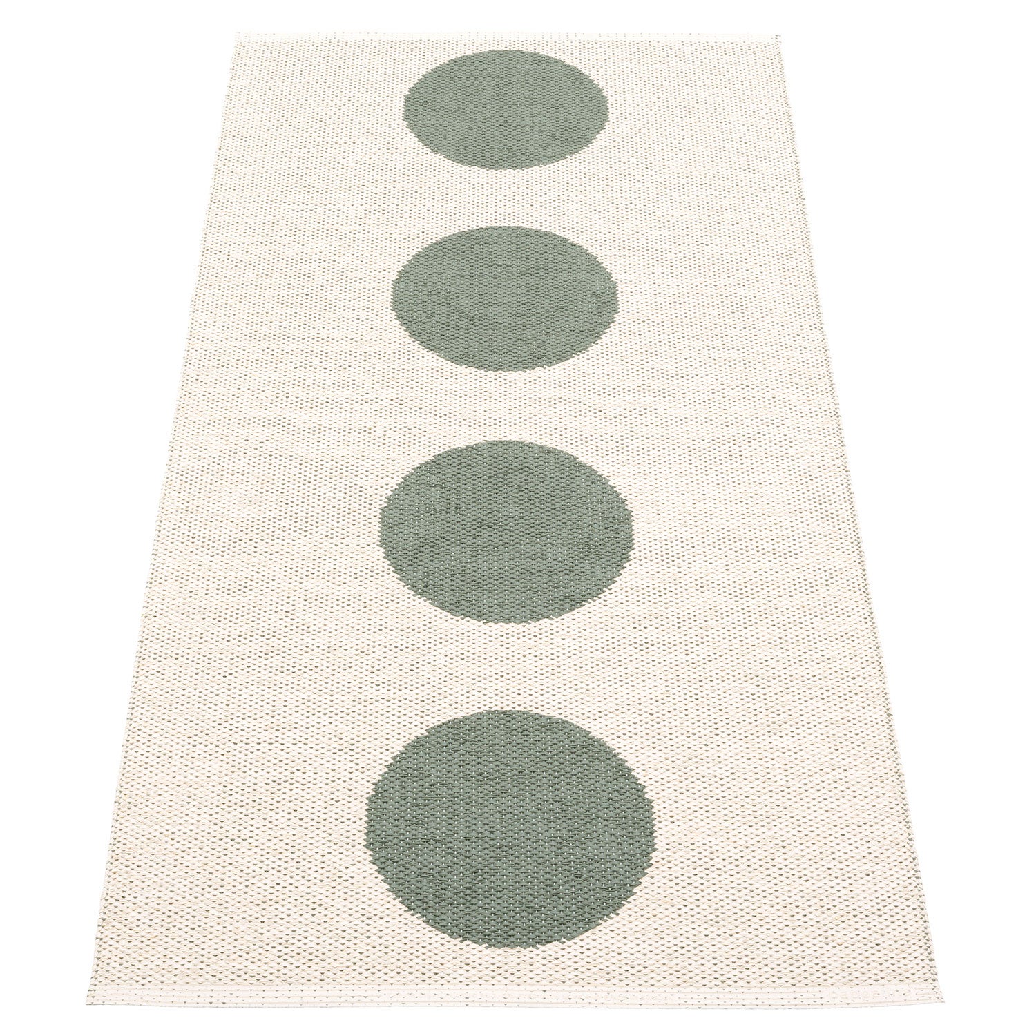 Vera Carpet 70x150 cm army / vanilla