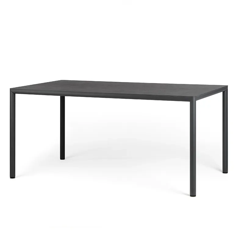 Piave table 90x160 cm Antracite - Antracite 
